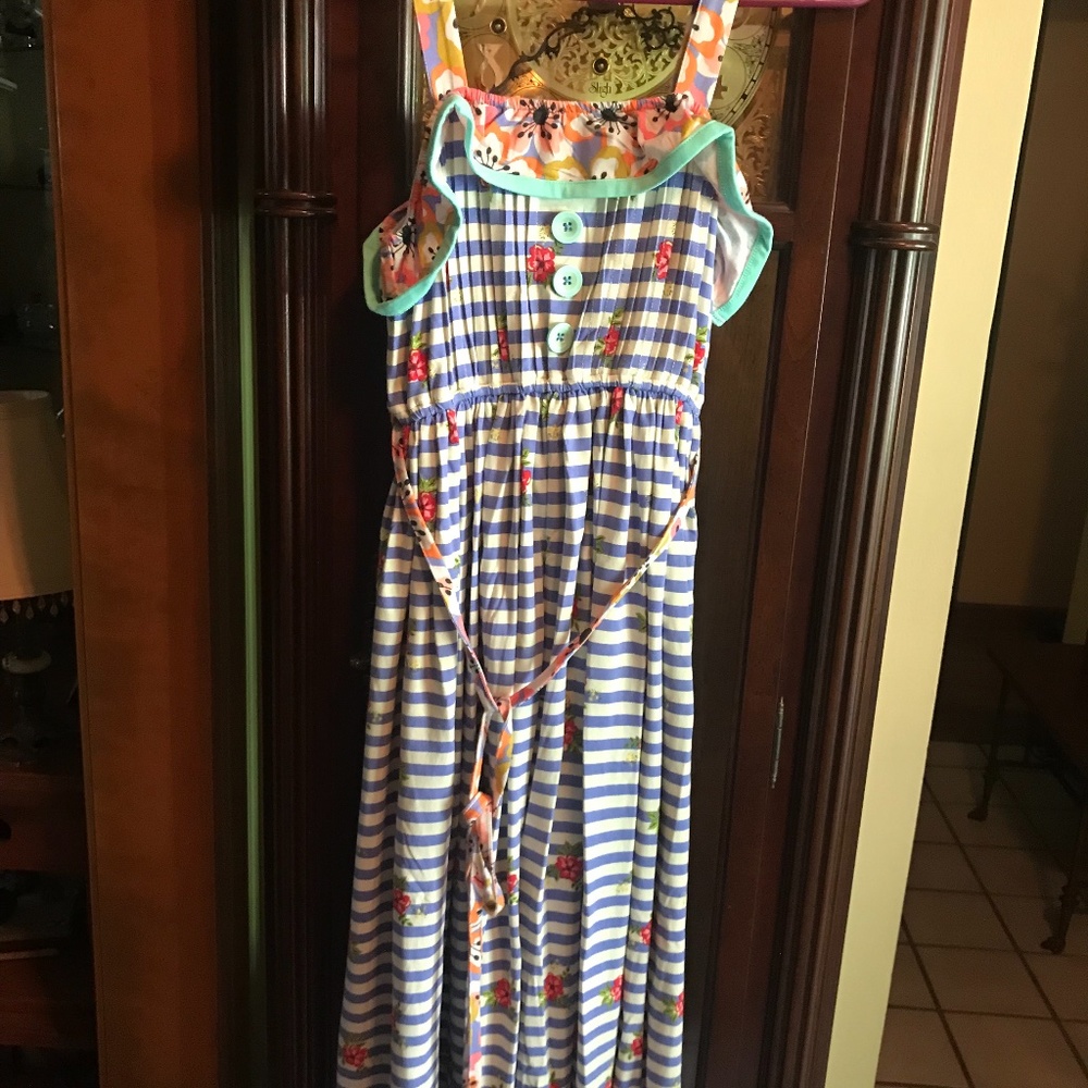 Matilda Jane Girls 12 Colorful Long Sundress